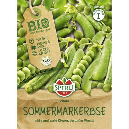 Ærtefrø - Sommermarkerbse BIO