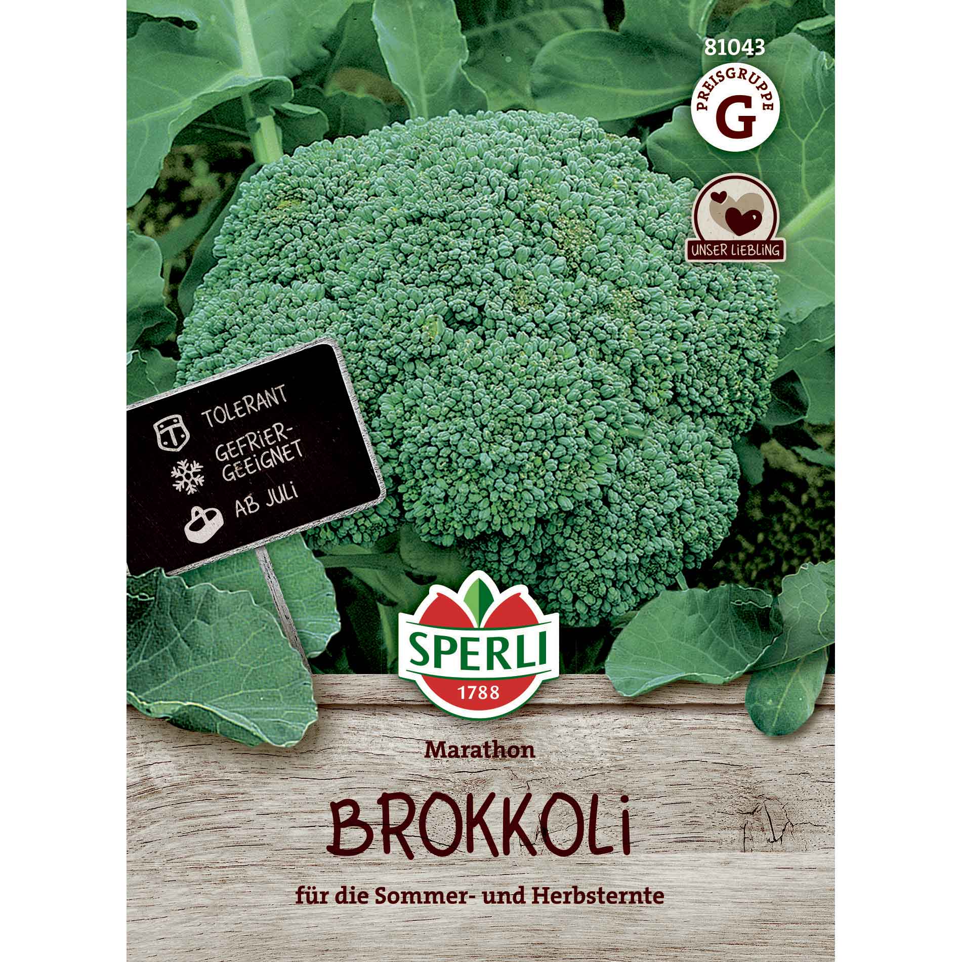 Broccolifrø- Marathon, F1 - Sperli