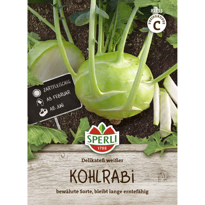 Kohlrabi Delikateß weißer