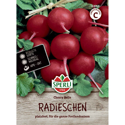 Radissefrø - Sprerli - Cherry Belle