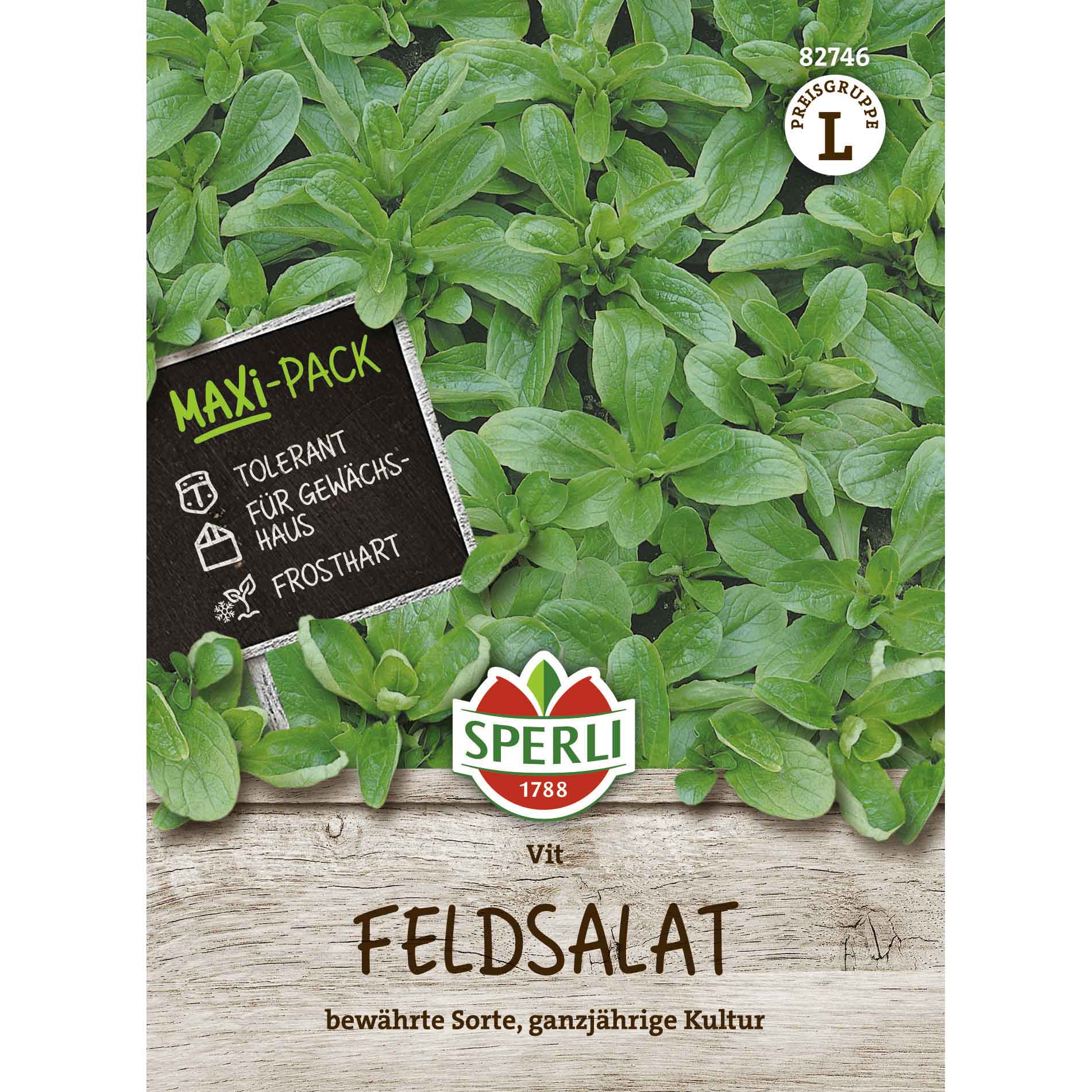 Feldsalat Vit, MaxiPack 25g