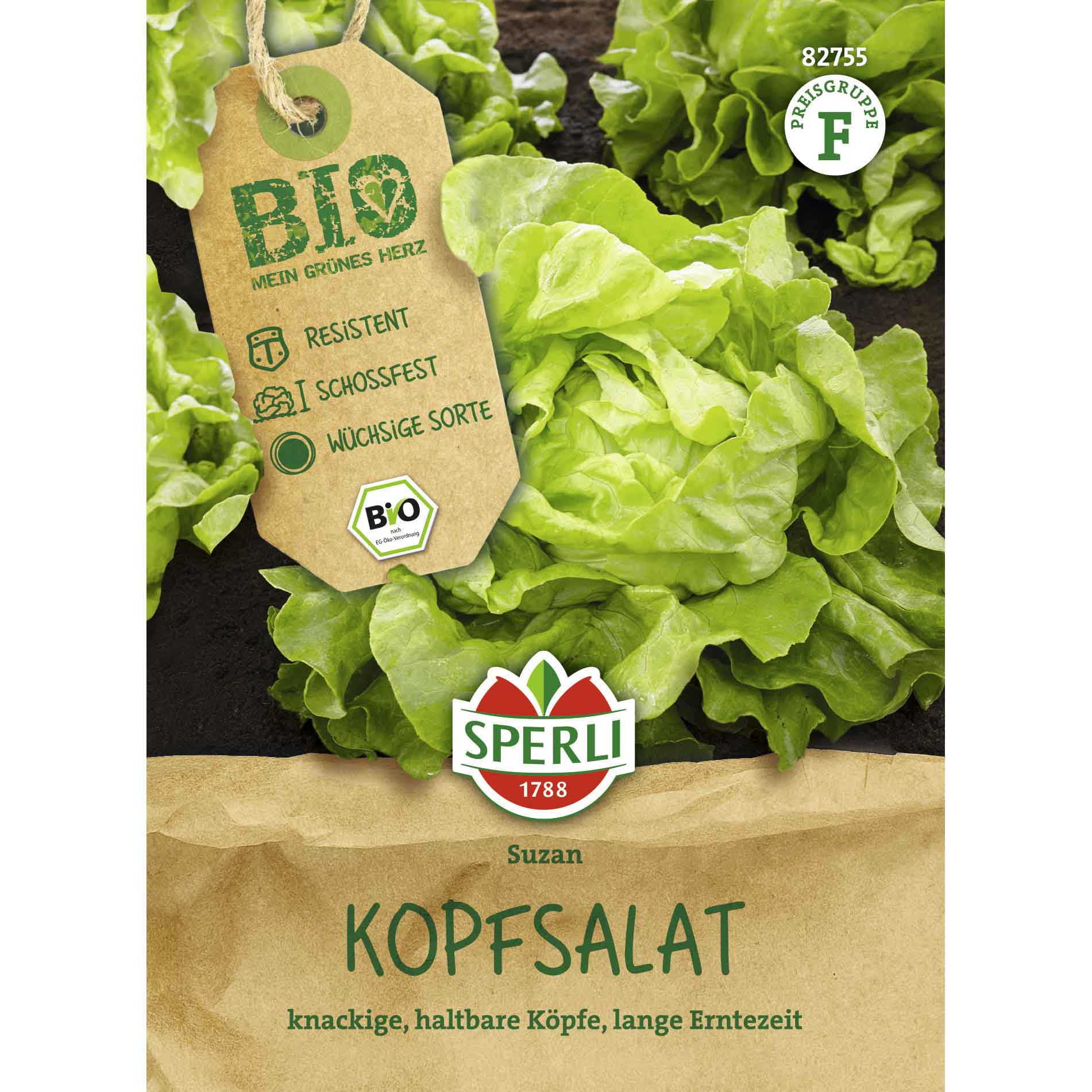 Hovedsalatfrø - Økologisk Kopfsalat