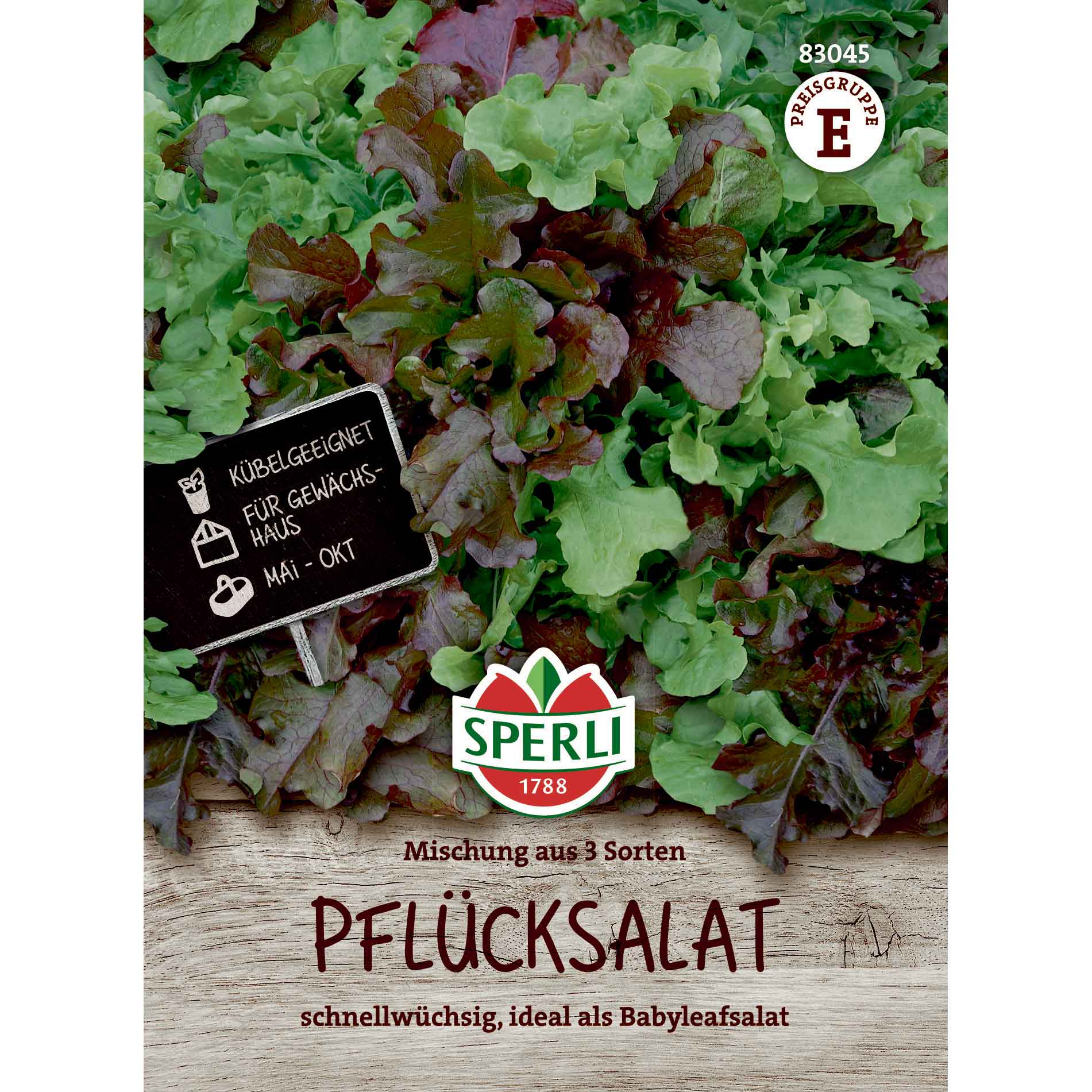 Lettuce seeds - Mix of 3 varieties - Sperli