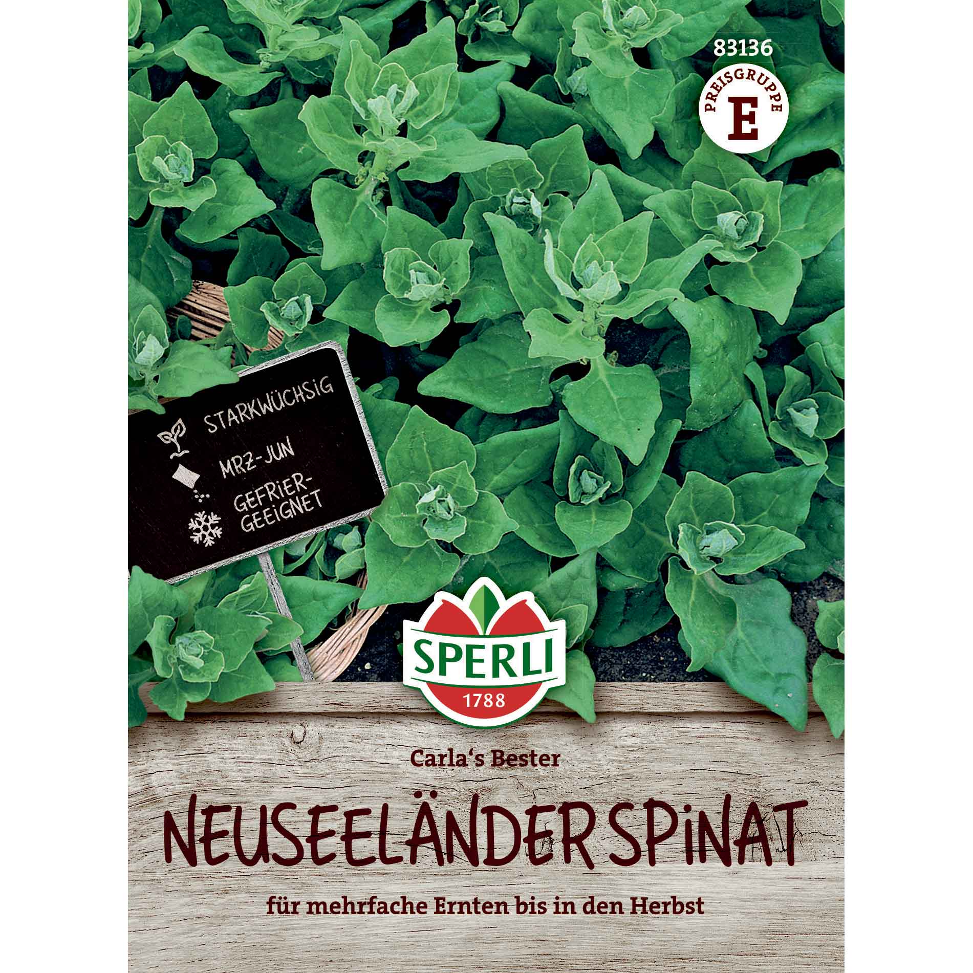 Spinach seeds Carla's Bester