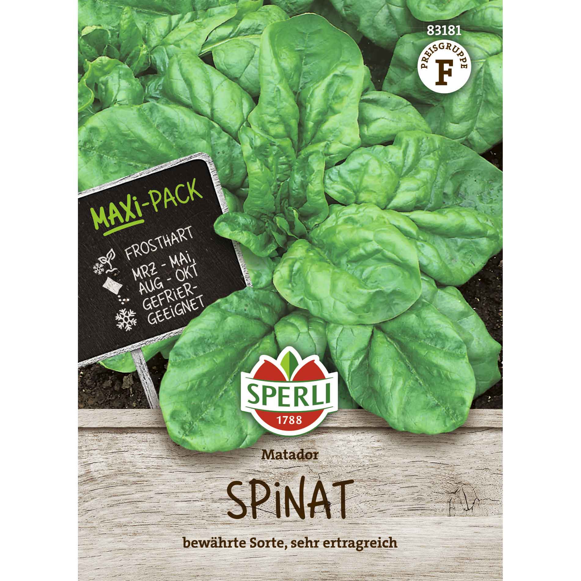 Spinach Matador, MaxiPack 50g