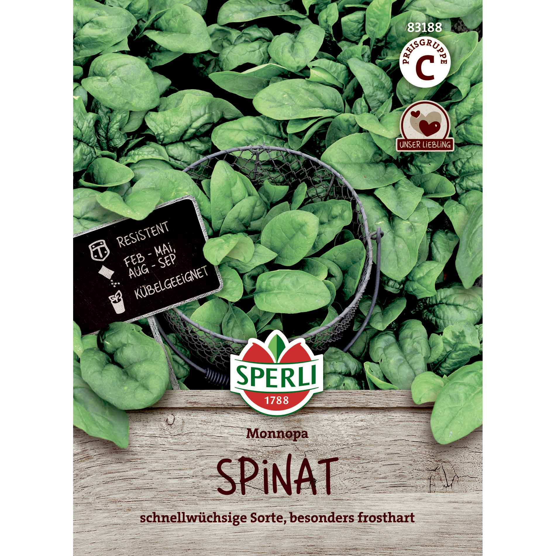 Spinach seeds Monnopa