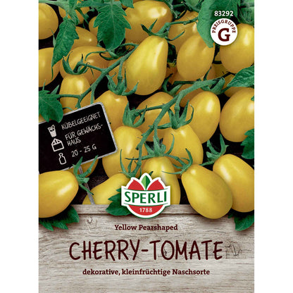 Tomate Yellow Pearshaped