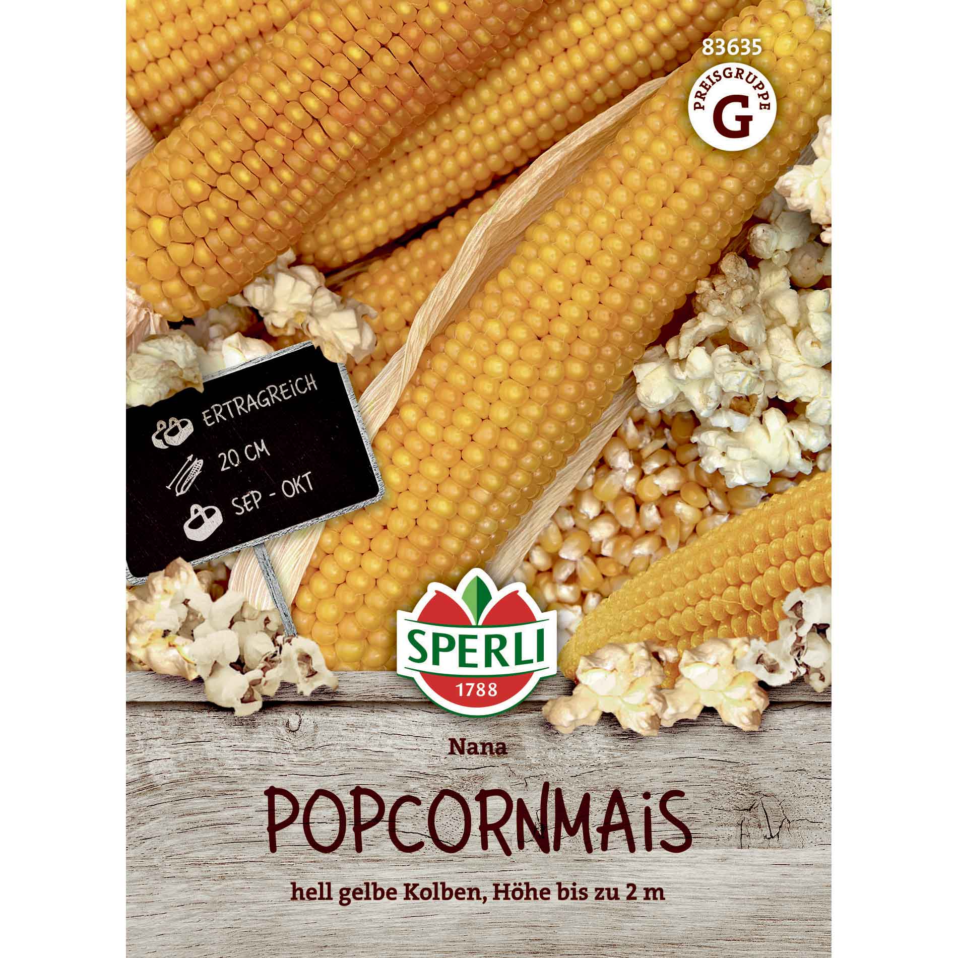 Popcorn majs Nana, F1