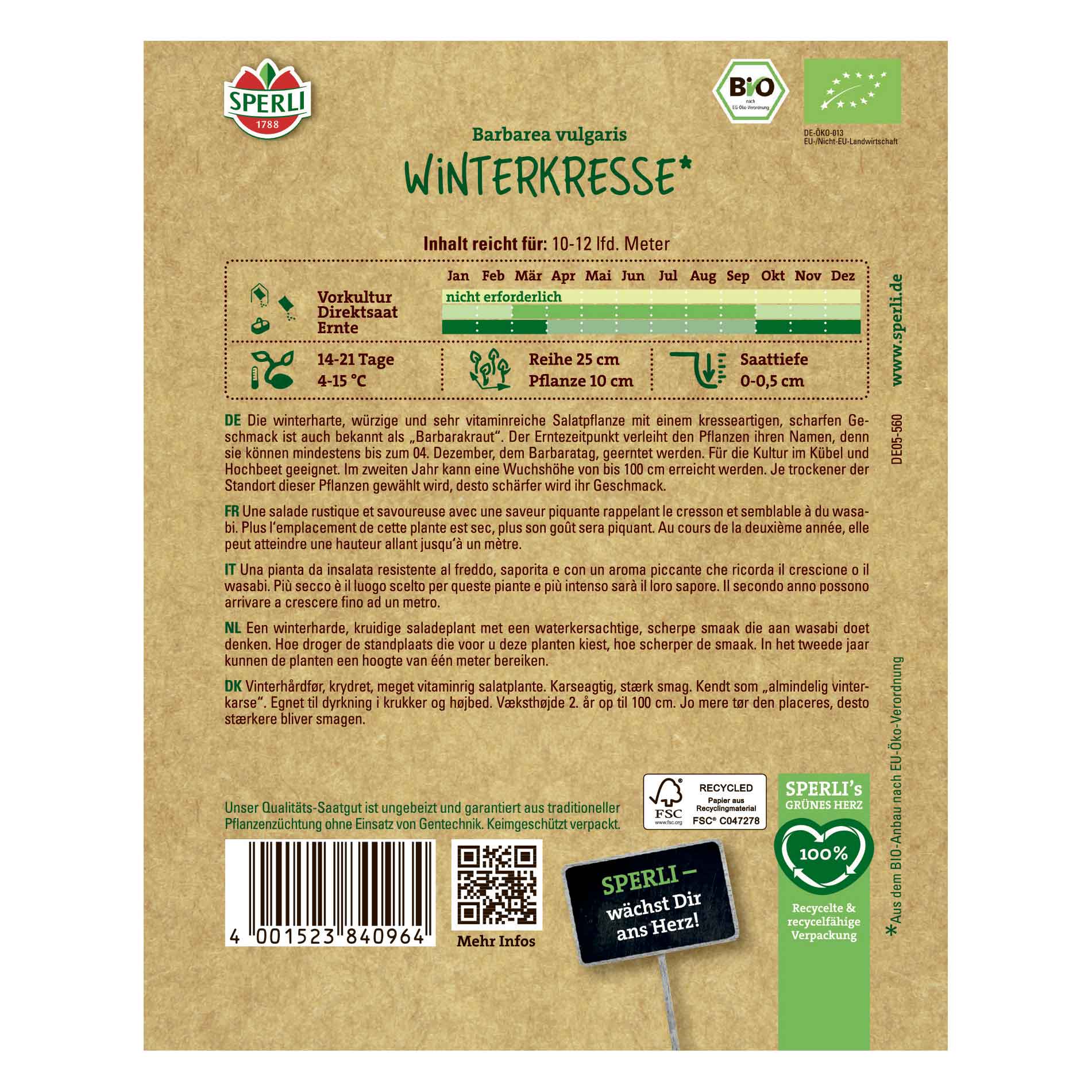 BIO Winterkresse