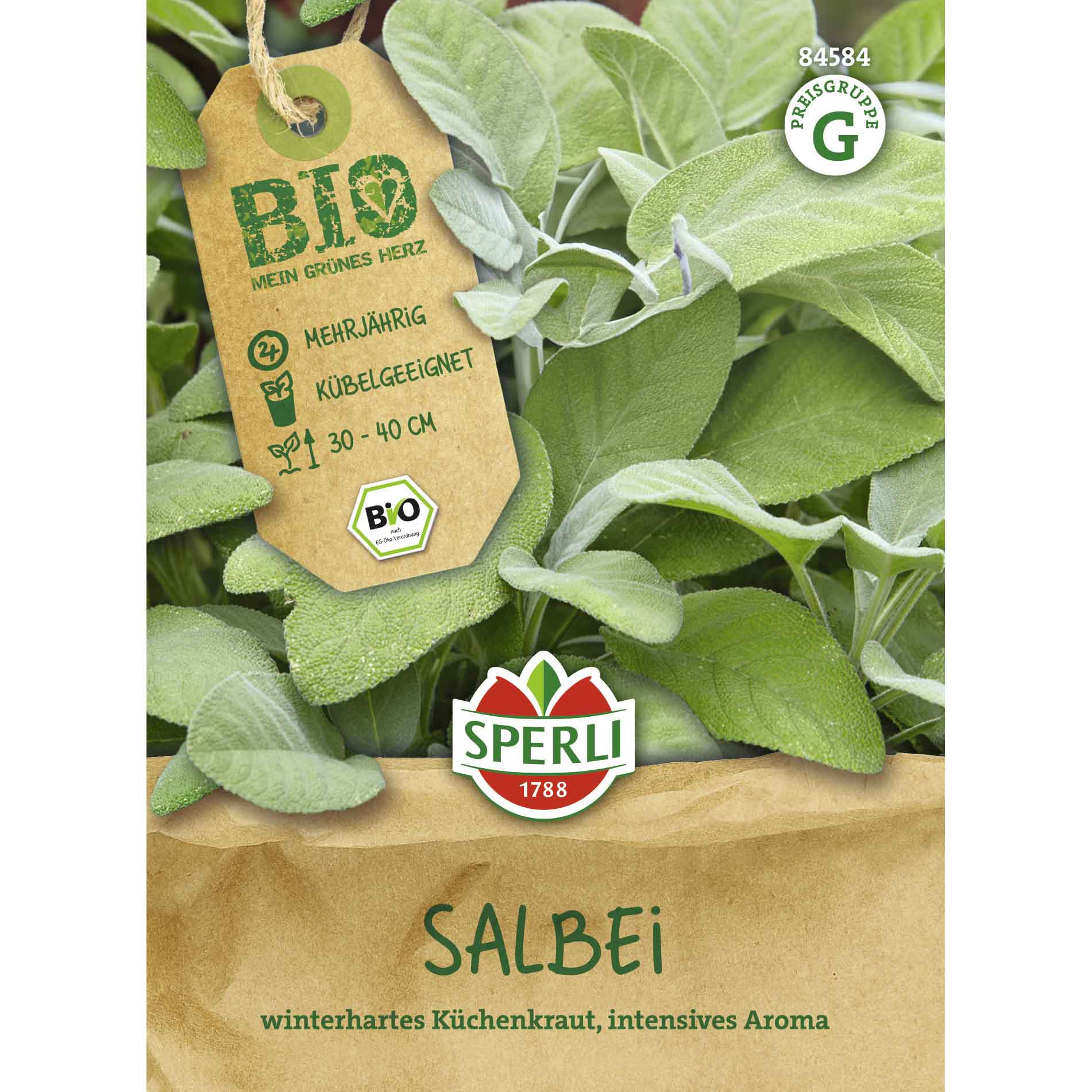 Sage seeds - Organic - Sperli