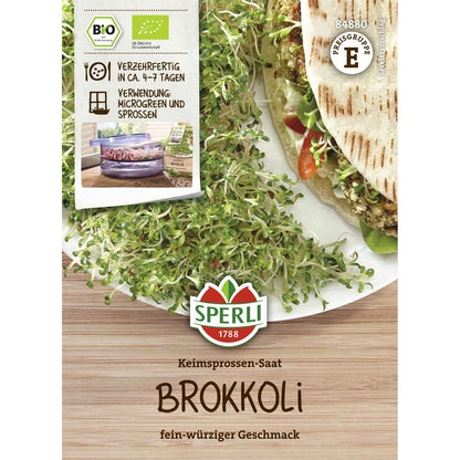 BIO Keimsprossen-Saat Brokkoli