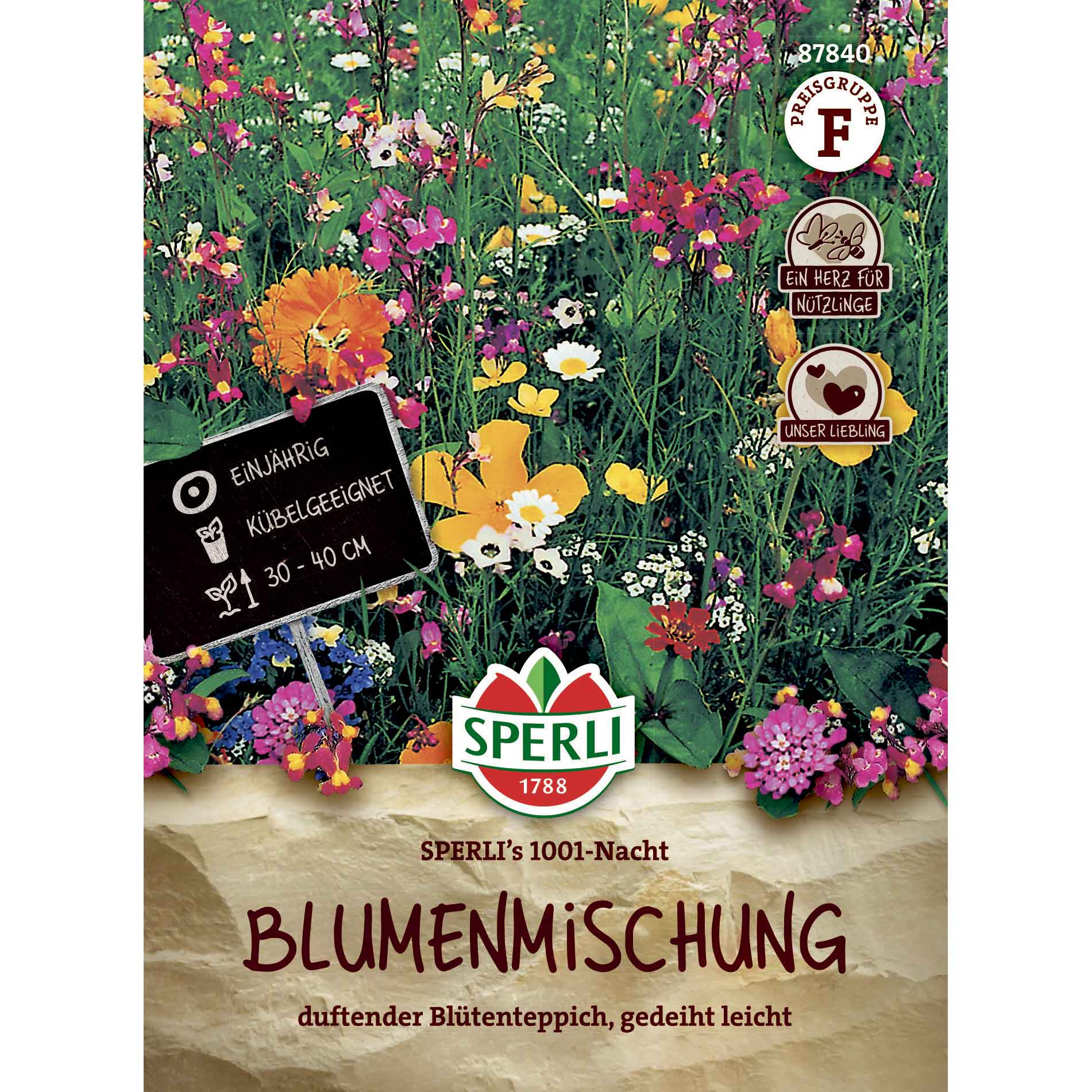 Blomsterblanding - Teppich SPERLI's 1001-Nacht