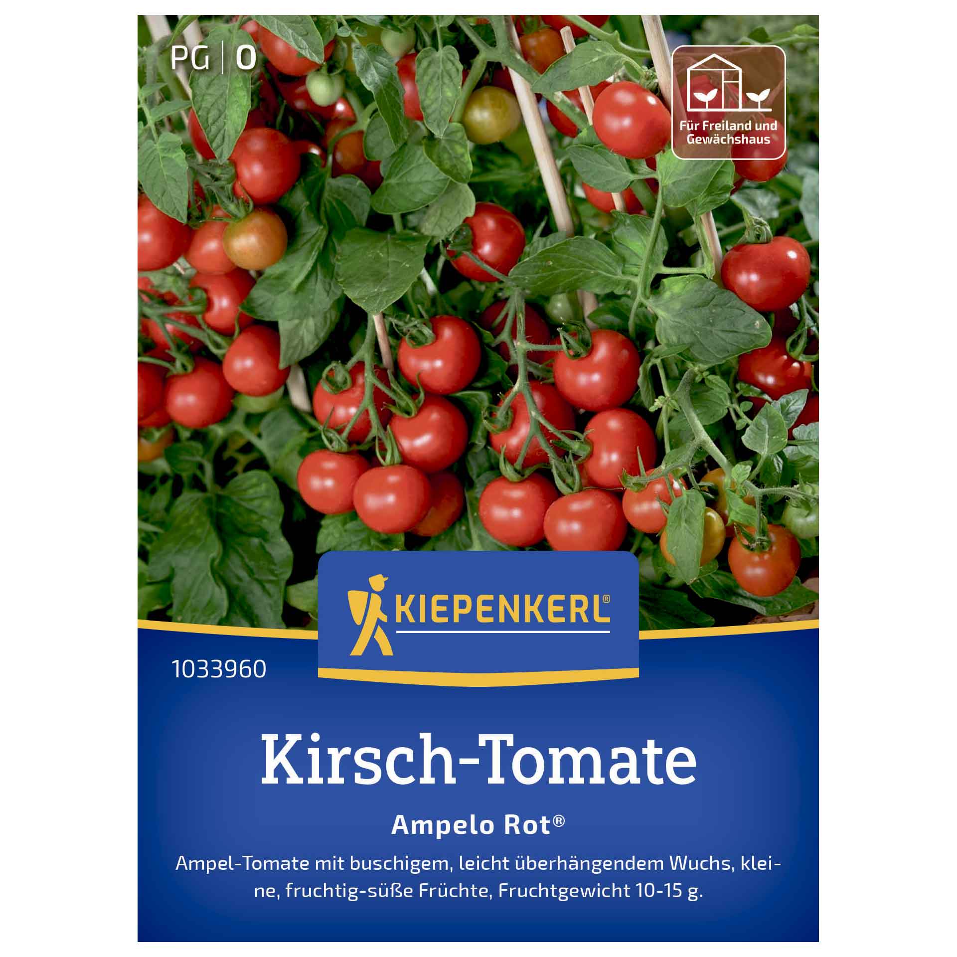 Cherrytomat Ampelo Rot® F1