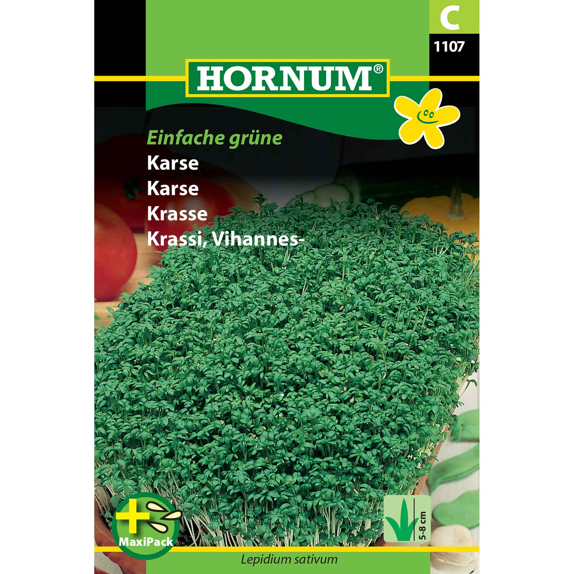 Cress seeds - Einfache grüne - MaxiPack