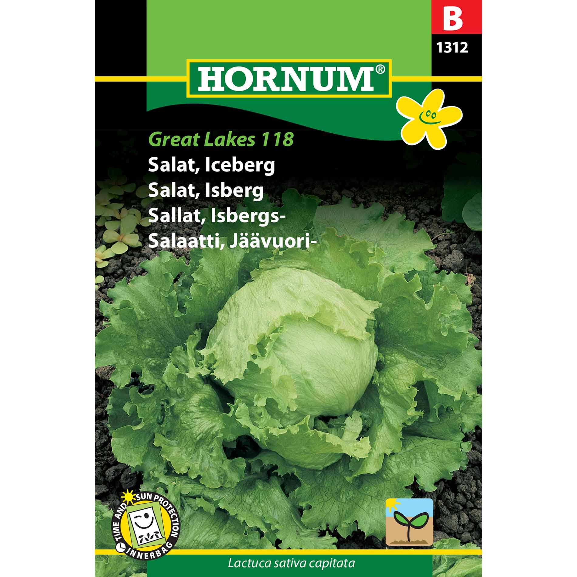 Lettuce Seed - Iceberg, Great Lakes 118