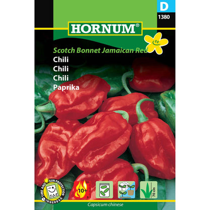 Chilifrø - Scotch Bonnet Jamaican Red