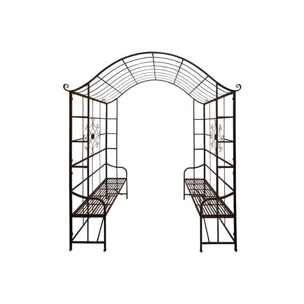 Rose Arch W/2 Benches 213X114H255