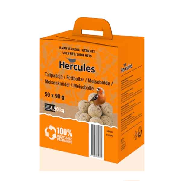 Mejsebolde 50stk - Hercules