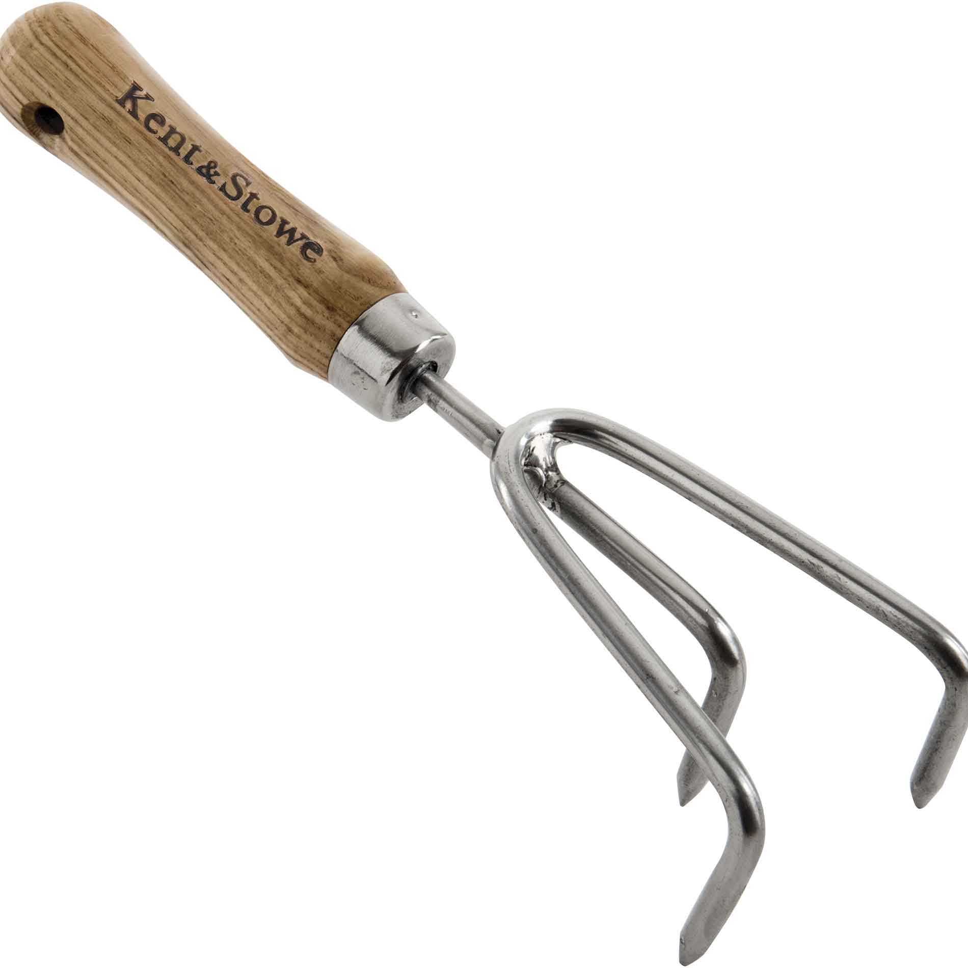 KS SS Hand 3 Prong Cultivator