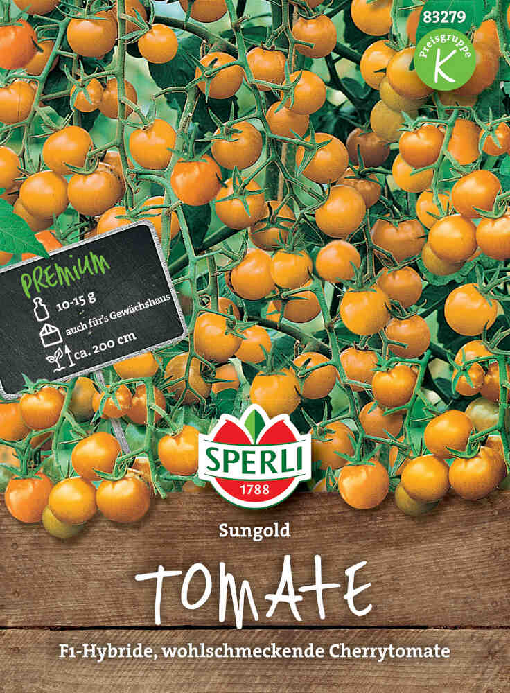 Tomatfrø - Sperli - Sungold, F1