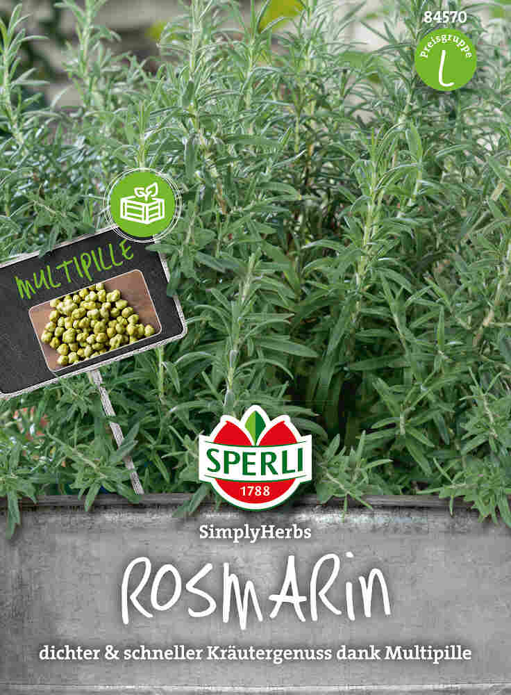 Rosmarinfrø - SimplyHerbs - Sperli