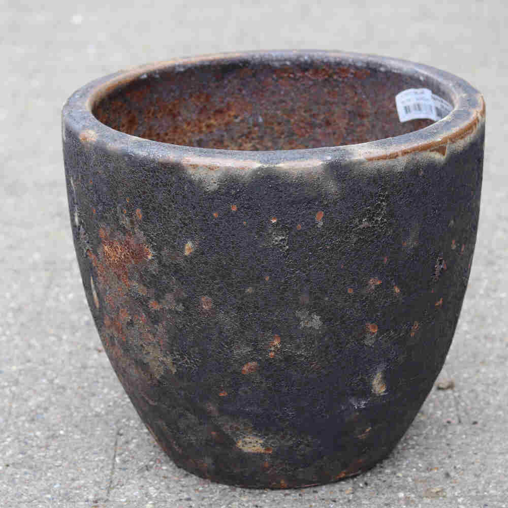 Egg Pot Atlantic Rust 38 cm