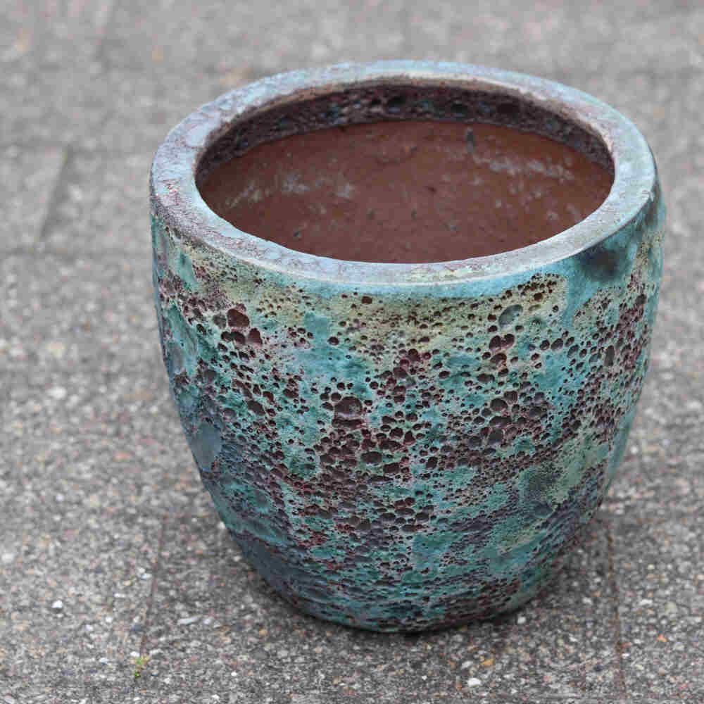 Egg Pot Atlantic Green 22 cm