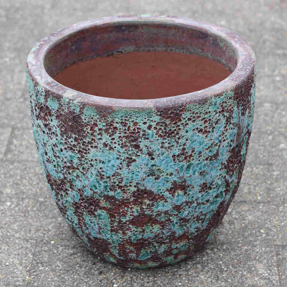 Egg Pot Atlantic Green 38 cm