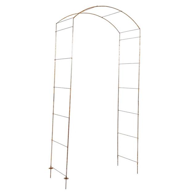 Rose Arch Plain 260X118X50 Rost