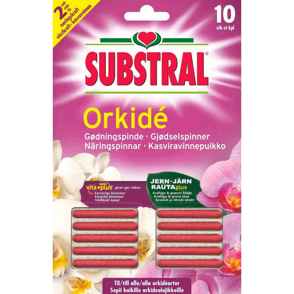 Substral Nutrient Sticks Orkidé? 20x10st/kartong