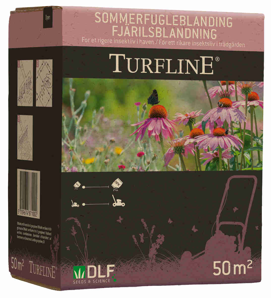 Turfline sommerfugleblanding 0,5kg - 50m2