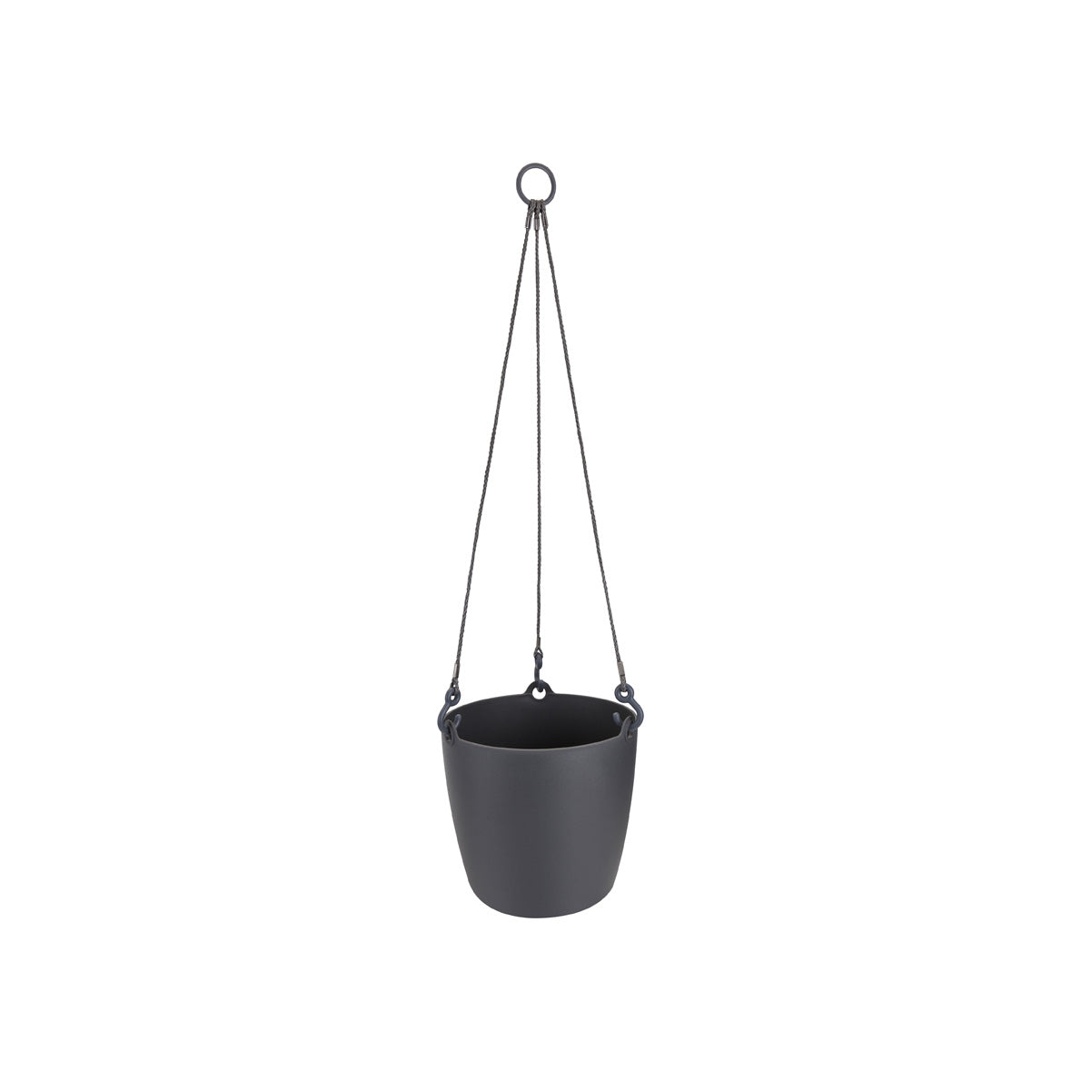 brussels hanging basket 18 anthracite