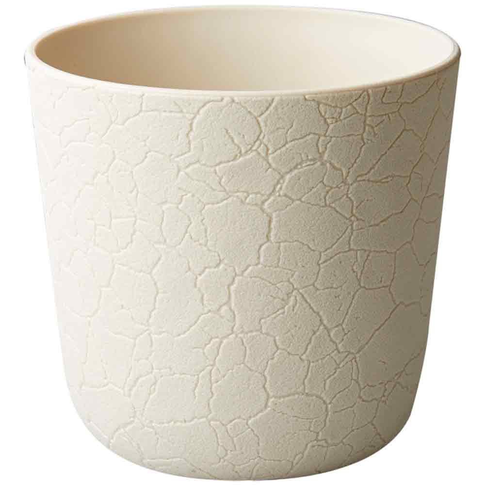 GAIA PLANTER CRACKLED POETIC 14 COTON 13,6 x 13,6 x 13,1