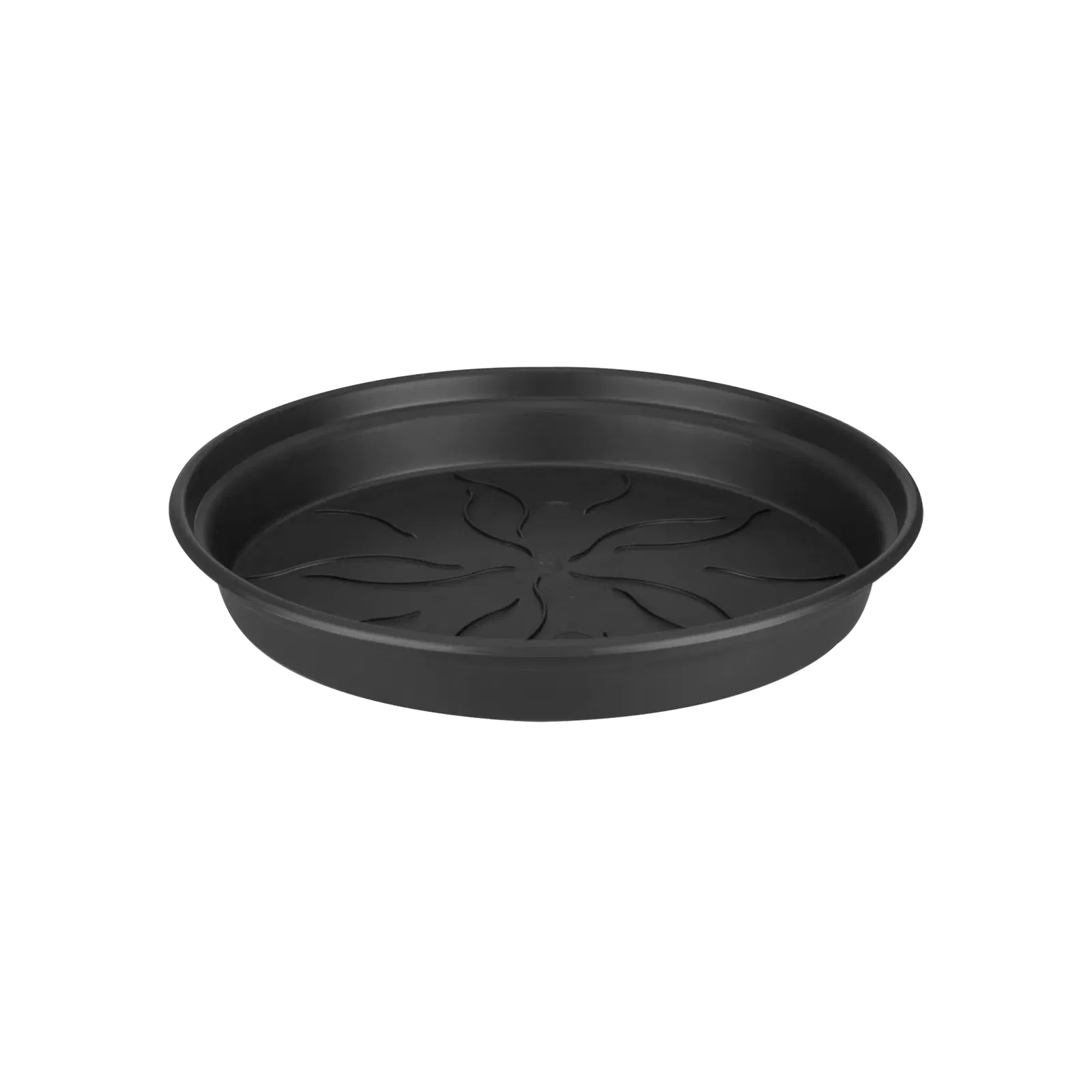 Green basics saucer 25 cm Living black, Underskål