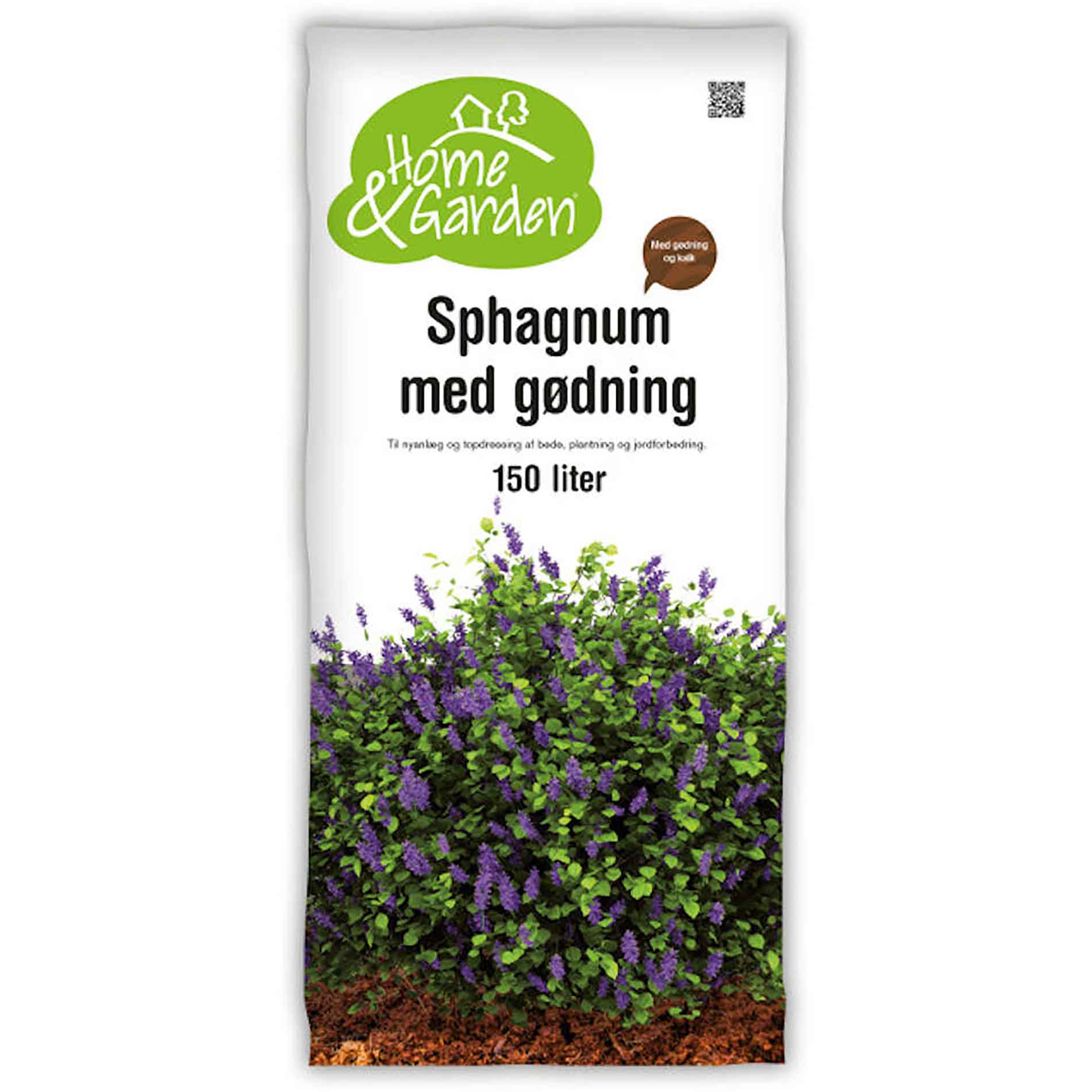 Gødet sphagnum 150L