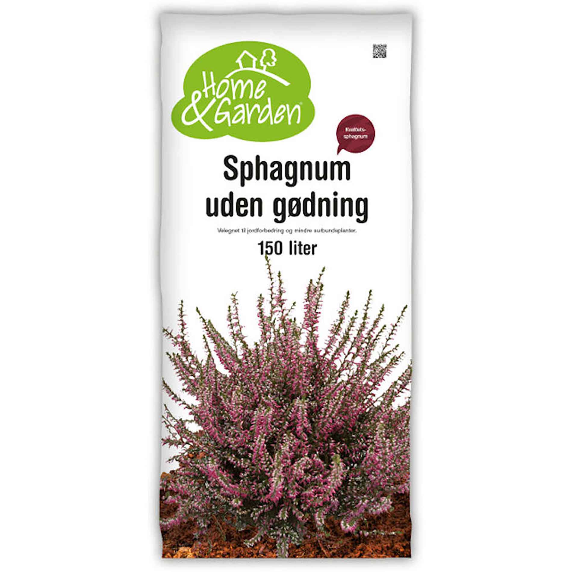 Ugødet sphagnum 150L